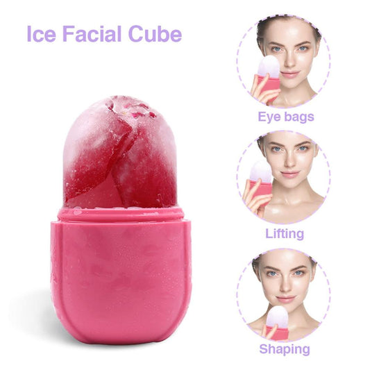 Ice face roller skin care beauty mold